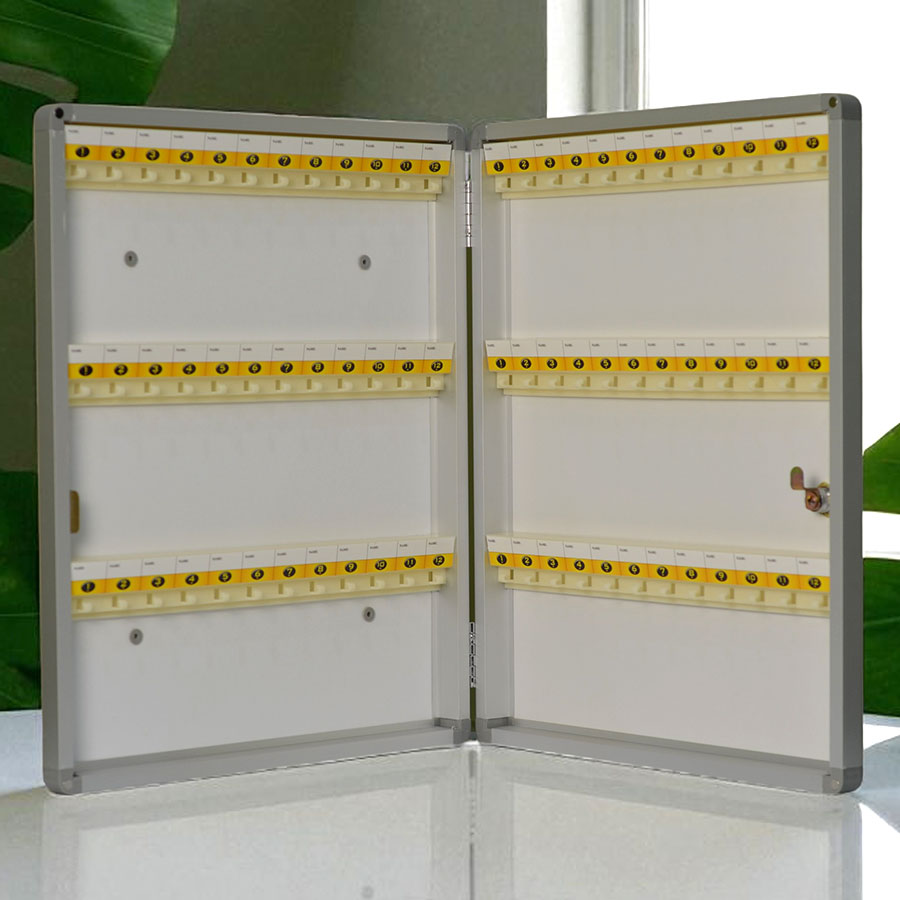 Aluminum Key Box – Secure Wall-Mounted Key Storage Organizer