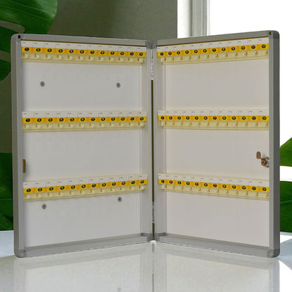Aluminum Key Box – Secure Wall-Mounted Key Storage Organizer