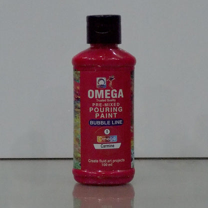 Omega Bubble Line – Vivid Pre-Mixed Pouring Paint Set 12 colors
