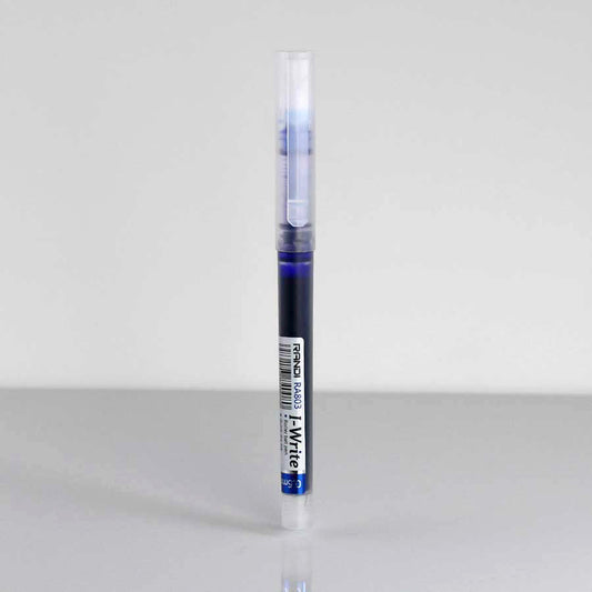 Randi I-Write Ballpoint Pens - Transparent Barrel - Ergonomic Design - Office, School