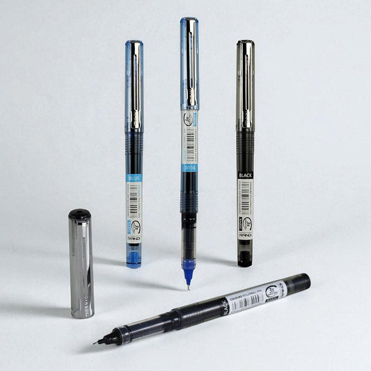 Randi Rollerball Pens - Transparent Barrel - Smooth Writing Experience