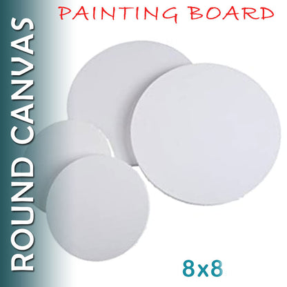 Premium Canvas Boards for Painting - Blank White Canvases for Artistic Creations