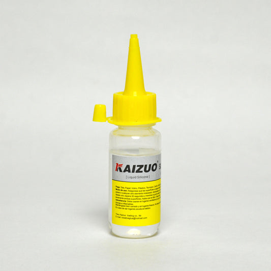 Kaizuo Multi-Purpose Liquid Silicone Adhesive Glue for Paper, Plastic