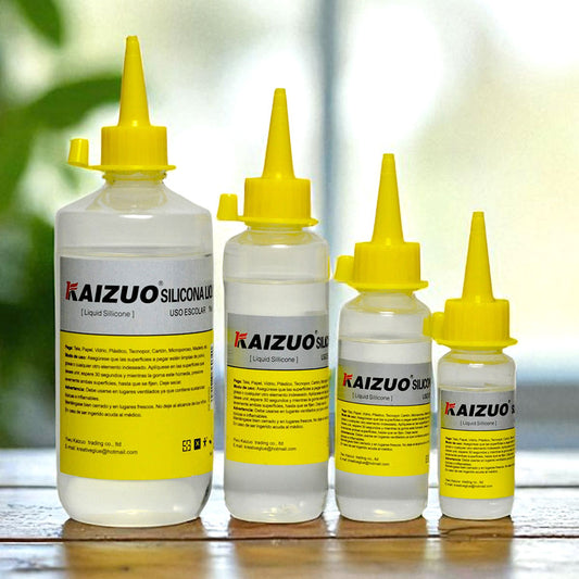 Kaizuo Multi-Purpose Liquid Silicone Adhesive Glue for Paper, Plastic