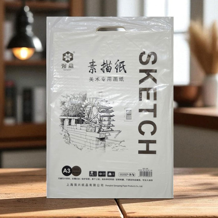 Sketch Paper Loose Sheets – Premium 160GSM Acid-Free Drawing Paper