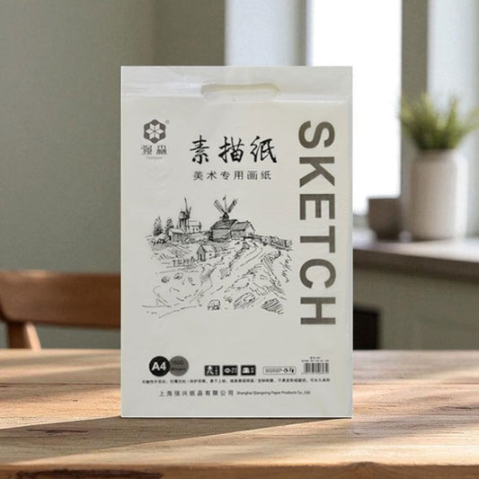 Sketch Paper Loose Sheets – Premium 160GSM Acid-Free Drawing Paper