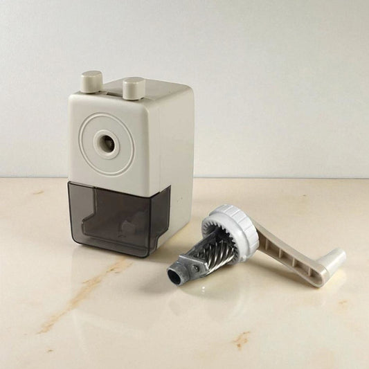Hand-Crank Pencil Sharpener - Durable & Easy to Use Sharpener for Kids & Artists