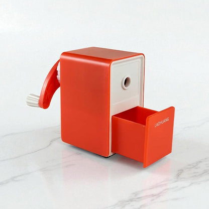 Colorful Manual Pencil Sharpener - Easy to Use Sharpener for Colored Pencils, Graphite, & More