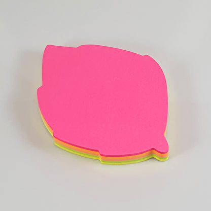 Multi-Color Shaped Sticky Notes - Strong Adhesive - Ideal for Office, School & Home